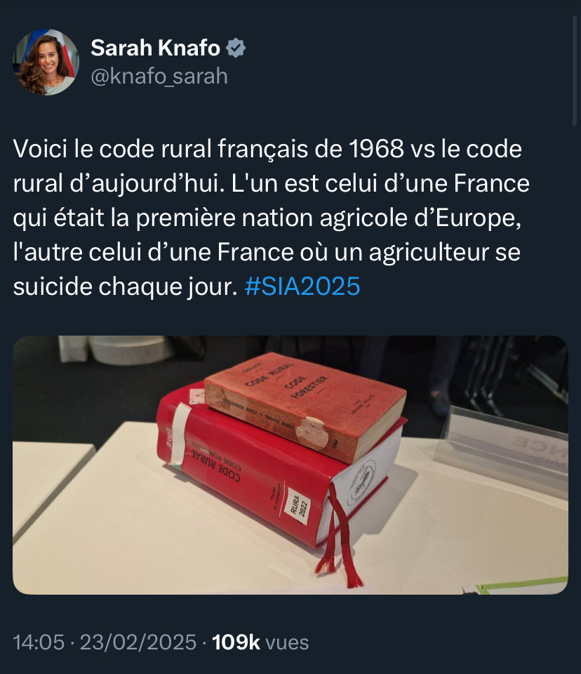 Le génocide de l’agriculture française : quand la France abandonne ses paysans, Reconquête veut inverser la tendance