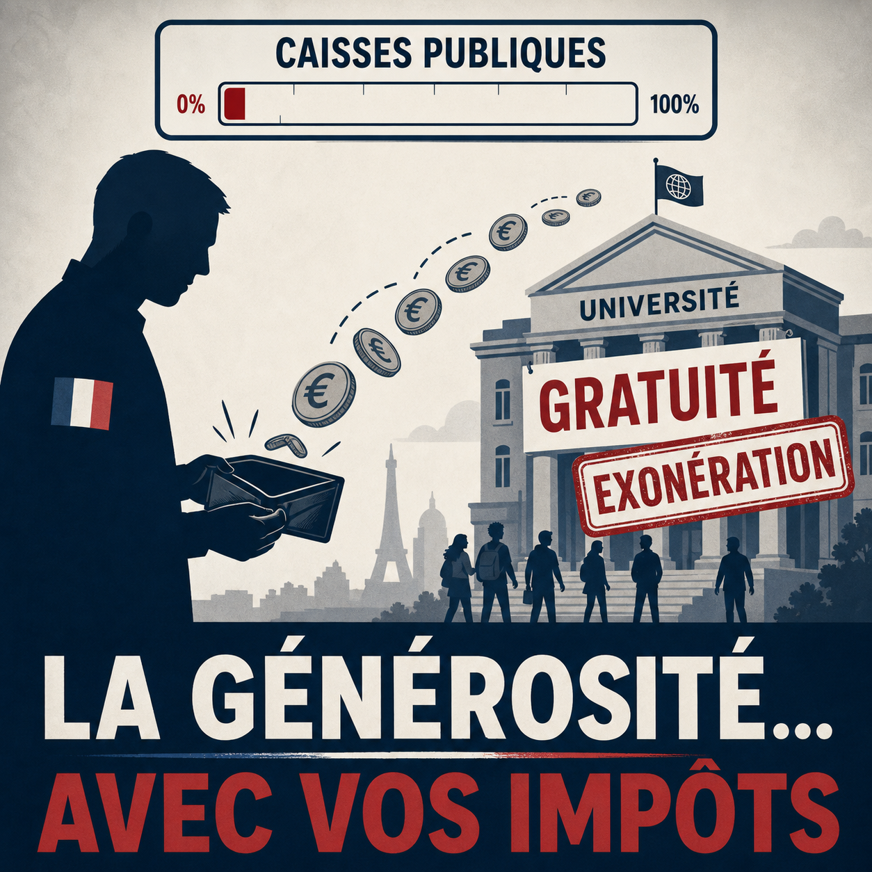 Macron offre la gratuité, les Français paient la facture